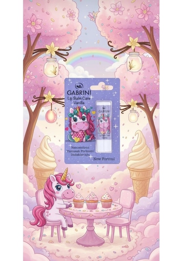 Kids Lip Balm Care Vanilla