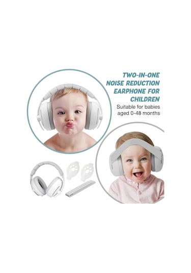Bebek Kulak Koruması, 2'si 1 Arada Bebek Kulaklığı, Gürültü