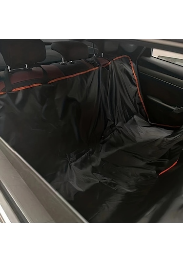 Willowhaven Siyah Katlanır Kaymaz Köpek Araç Koltuğu Koruyucu Yıkanabilir Sedan Suv