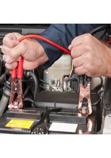 Akü Takviye Kablosu 1200 Amper Güçlü. Kalin Kablo Ve Hiz  Sarj