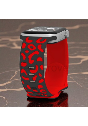Apple Uyumlu Watch 7 45mm Silikon Kordon Strap Kayış,