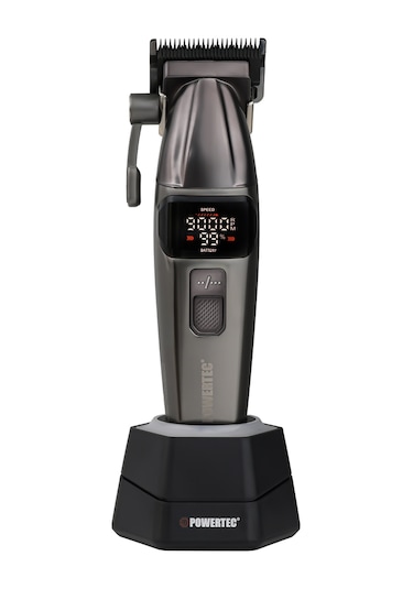 Powertec TR-4646 Profesyonel Saç Sakal Tıraş Makinesi 0.5mm Tarak Dahil