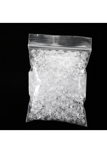 Yuntech01 Balıkçılık İçin 200 Adet Pe Malzeme Küçük Boy Çift Delikli Bıçakcıklı Bilezik, İp Sabitleyici Ve Düğüm Koruması Sağlar