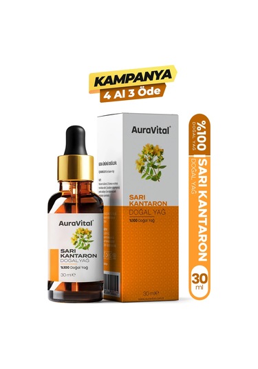Sarı Kantaron Yağı 30 Ml % 100 Saf Ve Doğal 30 ML