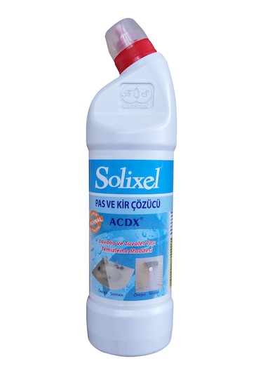 Solixel Pas Ve Kir Çözücü Lavabo Tuvalet Temizleyici 950 ML