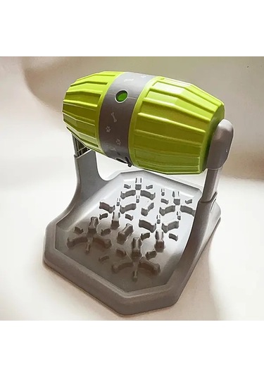 Userfriendly11 Yeşil Büyük Kapasiteli Köpek Besleme Oyuncağı Zihinsel Stimülasyon Ve Yavaş Yemek İçin