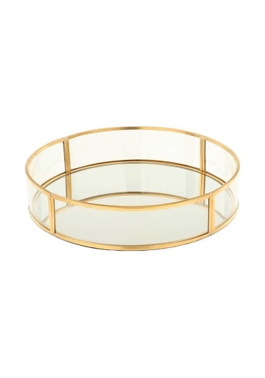 Pazly Tepsi Temizle Suntek Organizatör Masa Makyaj Için Depolama Banyo Altın A Ua Altın