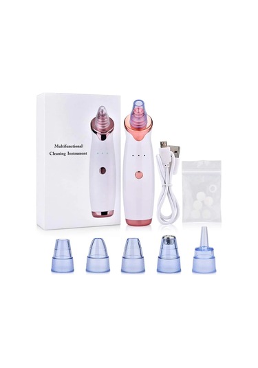 Şarjlı Siyah Nokta Temizleme Cihazı 5 Başlıklı 5256 Çok Renkli