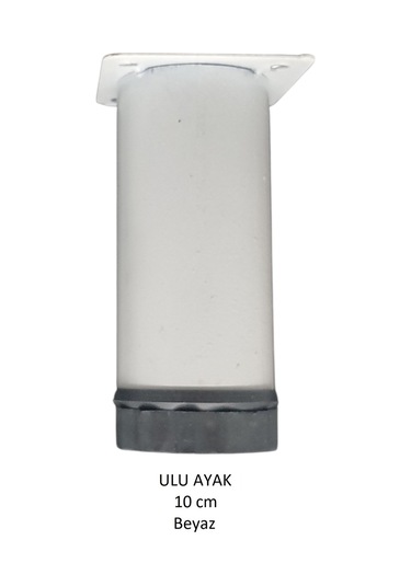Ulu Ayak 10cm Vidalar Dahil Beyaz Beyaz