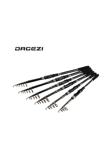 Novahub Ultralight Karbon Fiber Teleskopik Olta İplik Çubuğu Tuzlu Su Balıkçılığı Seyahat Çubuğu 2.7m 2.7m