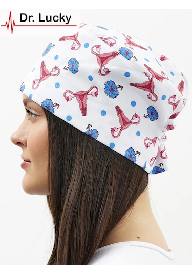 Dr. Lucky Jinekolog İçin Pamuklu Tıbbi Başlık 293602124