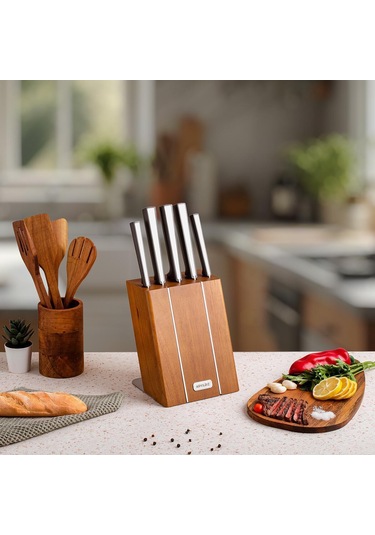 Aryıldız Pro Edge 6 Parça Bıçak Seti 257876 Siyah