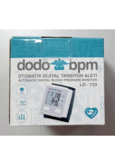 Tansiyon Aleti Bilekten Ölçer Tam Otomatik Dodo Ld-733