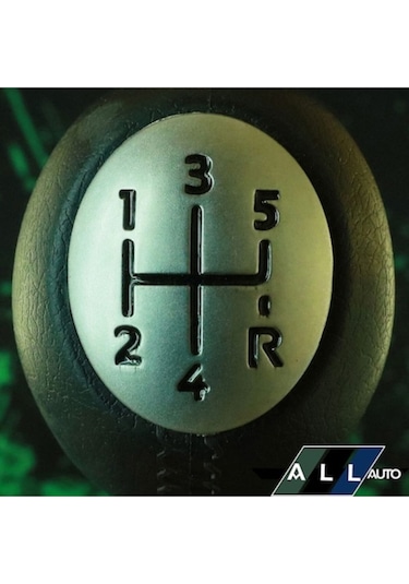 Dacia Lodgy Dokker Deri Desenli Krom Boyalı Kapak Vites Topuzu siyah