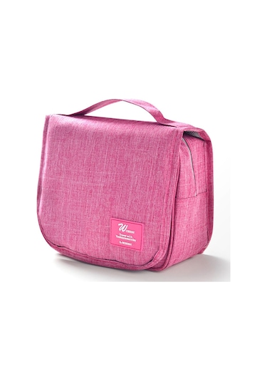 Weekeight Taşınabilir Seyahat Örgü Tasarım Çanta Rose Pembe