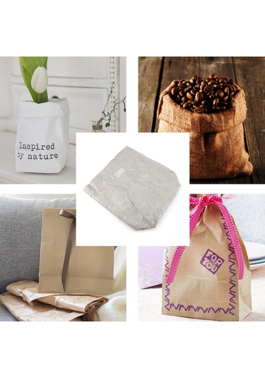 Su Geçirmez Yalıtımlı Öğle Yemeği Kutusu Saklama Piknik Dupont Kağıt Torba Çocuklar Kadınlar Erkekler İçin Gri --