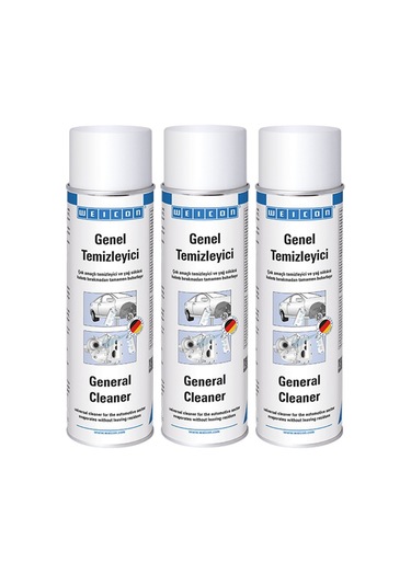 Weicon Genel Temizleyici Sprey 500 Ml 3 Adet