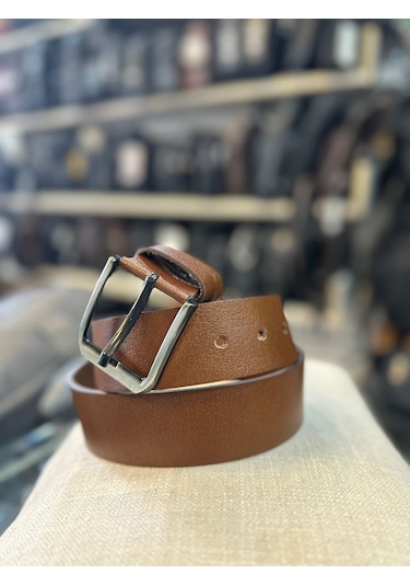 Trg Polo Hakiki Deri Erkek Kemeri-4 Cm