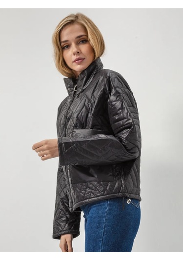 Nuovenıya Hafif Kısa Ceket Bahar-yaz 2025 264725115 Siyah
