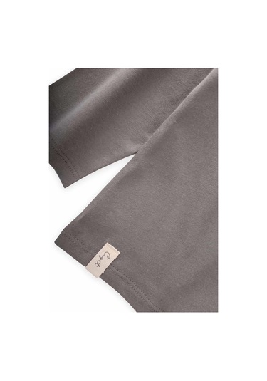 Mevsimlik Basic T-shırt 2-10 Yaş Vizon Vizon