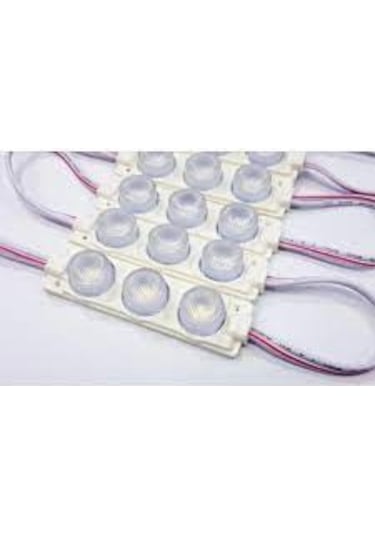 12 VOLT 3LÜ 3 WATT BEYAZ MODUL LED ( 10 ADET )