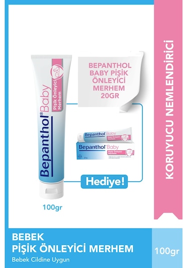 Bepanthol Baby Pişik Önleyici Merhem 100 G + 20 G Hediyeli