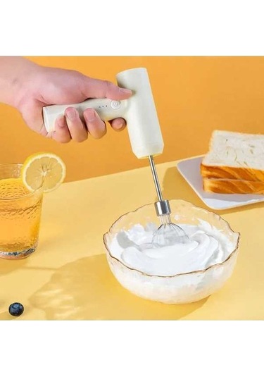 Ulzyvf Yumurta Yumurta Şarj Pişirme Pişirme Mutfak Mikser Krem Kek Hız Hamur Gıda Elektrikli El Edilebilir Çırpma Çırpıcı Çırpıcı Beyaz Beyaz Araçları 3 Dc Beyaz