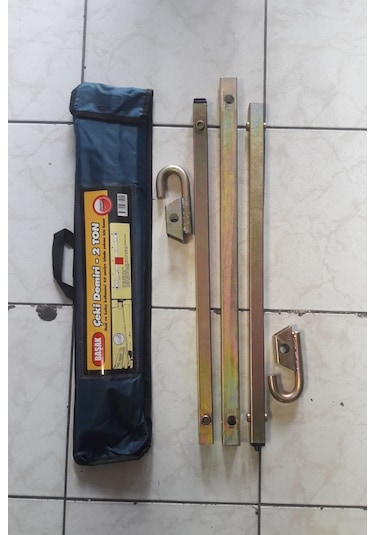 2 Araç. Otomobil Arası Çekme Demiri. Galvanizli Tow Bar 2 Ton