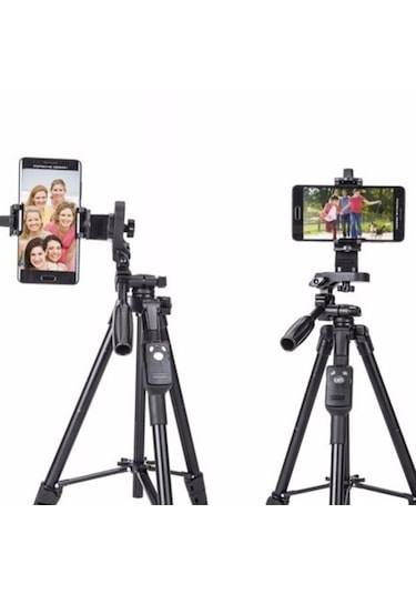 Kumandalı Tripod 3 Ayak Sabitleyici Video Fotoğraf Tripod 150cm