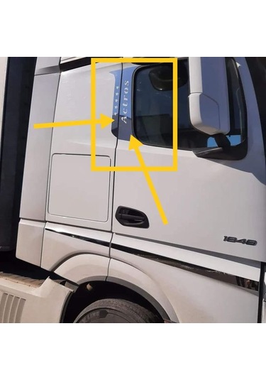 Actros Kapı Direk Kromları Sağ Sol Takım