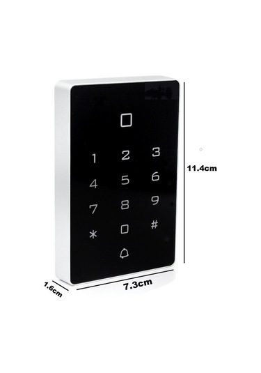 Zeda K-1/S 12-24 DC Elektronik Şifreli RFID Kartlı Kapı Açma Kilidi