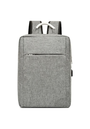 My Topped Bilgisayar Seyahat Sırt Çantası Qsbay0 Gri, Uzun Ömürlü Dayanıklı Malzeme İle Konforlu Taşınabilirlik Gri