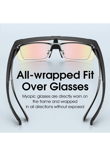 West Bıkıng Yp0703150 Erkekler Kadınlar İçin Polarize Spor Güneş Gözlüğü Pc Çerçeveli Bisiklet Güneş Gözlüğü - Siyah / Gri