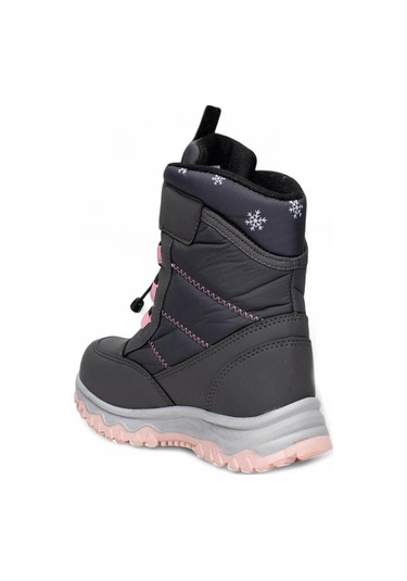 Celira Plc Füme Pembe Suya Dayanıklı Kaymaz Kız Çocuk Kar Botu Pembe