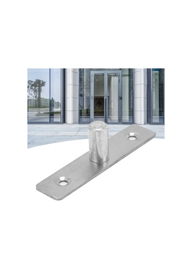 Vkemall Cam Kapı Pivot Menteşi - 201 Paslanmaz Çelik, Yukarı-aşağı Bağlantı, Yük Taşıma, Kolay Kurulum Diğer