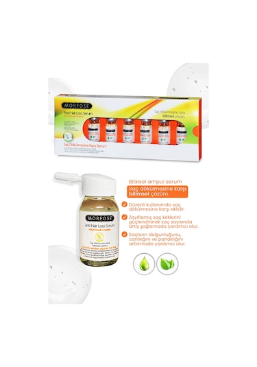 Morfose Saç Dökülmesine Karşı Serum 6 x 10 ML