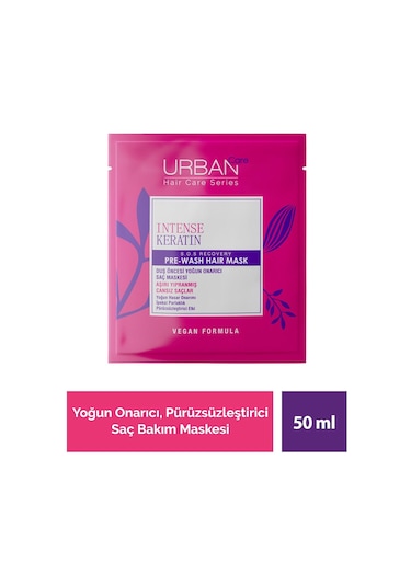 Intense Keratin Aşırı Yıpranmış Ve Cansız Saçlara Duş Öncesi Saç Bakım Maskesi 12'li Set