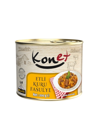 Konet Etli Kuru Fasülye 200 G