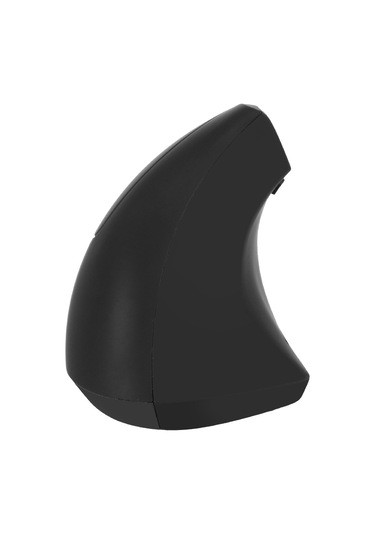 Ximistore9 Sol El İçin Ergonomik Dikey Kablosuz Fare - 3 Seviye Dpı Ayarı, 6 Programlanabilir Tuş, Enerji Tasarrufu Özelliği Siyah, Pil Yok