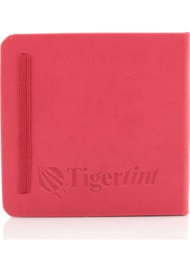 Tigertint Sketchbook Sert Kapak Eskiz Çizim Defteri 12x12 Cm Kırm
