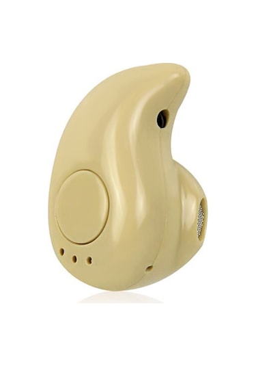 Mufunye S530 Mini İki Nesil Bluetooth 4.1 Kulaklık - Mikrofonlu Ellerden Çıkar, 3 Lü, Sarı, 10m Menzil, Hafif Ve Konforlu S530