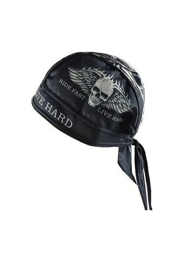 Turcoshop11 M13 Motosiklet Kaskı Balakava Retro Erkek Yaz Spor Baş Bandanası Koşu Bisiklet