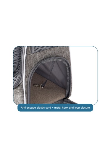 Qingmipy Taşınabilir Kedi Köpek Taşıma Çantası - Nefes Alabilir, Hafif Ve Konforlu