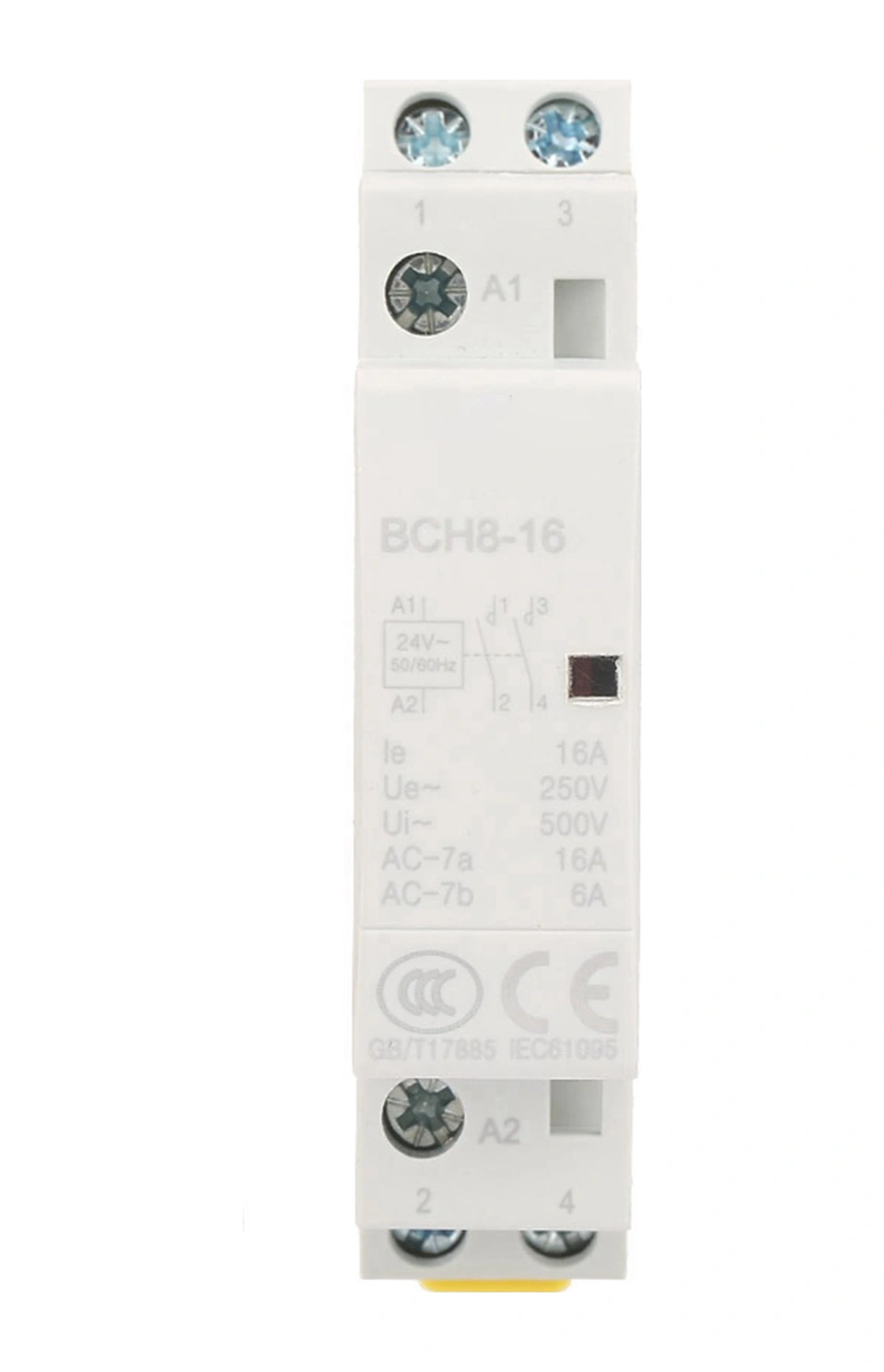 Tenfowee Ev Kullanıma Uygun 2p 16a 24v Ac Kontaktörü - 2no, Düşük Gürültü, Enerji Tasarruflu, Kompakt Ve Kolay Kurulum