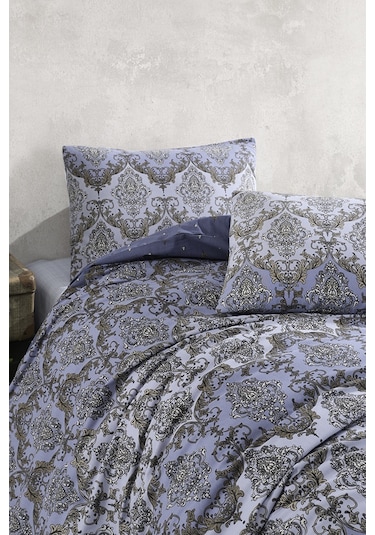 BonjardinHome Ranforce Tek Kişilik Nevresim Takımı Mavi