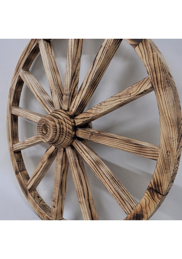 Otantik Ahşap At Arabası Tekeri 80 Cm. (501948931) Diğer