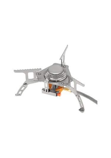 Geeksen Lixada 3000w Taşınabilir Kamp Pişirme Seti Katlanır Mini Cep Ocağı Kamp Gazlı Ocağı Gaz Dönüşüm Baş Adaptörü İle Bölmeli Brülör Kamp Sobası Çok Renkli