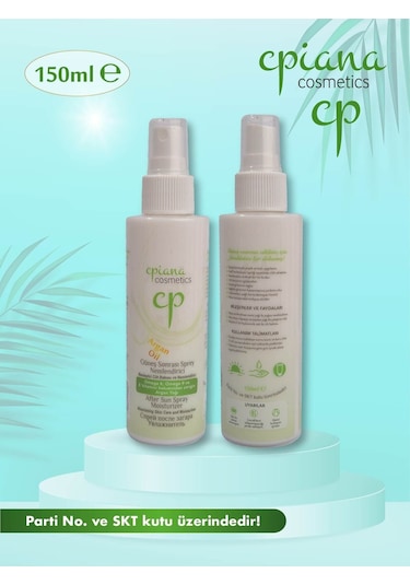 Cpiana Sprey Güneş Sonrası Argan Yağlı Nemlendirici Krem 150ml