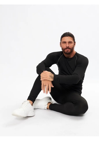 Trenirovocnaa Forma Spor Rashguard 265174673 Siyah