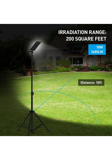 Açık Taşınabilir Lamba Ayarlanabilir Yükseklik Kamp Gümüş Gümüş